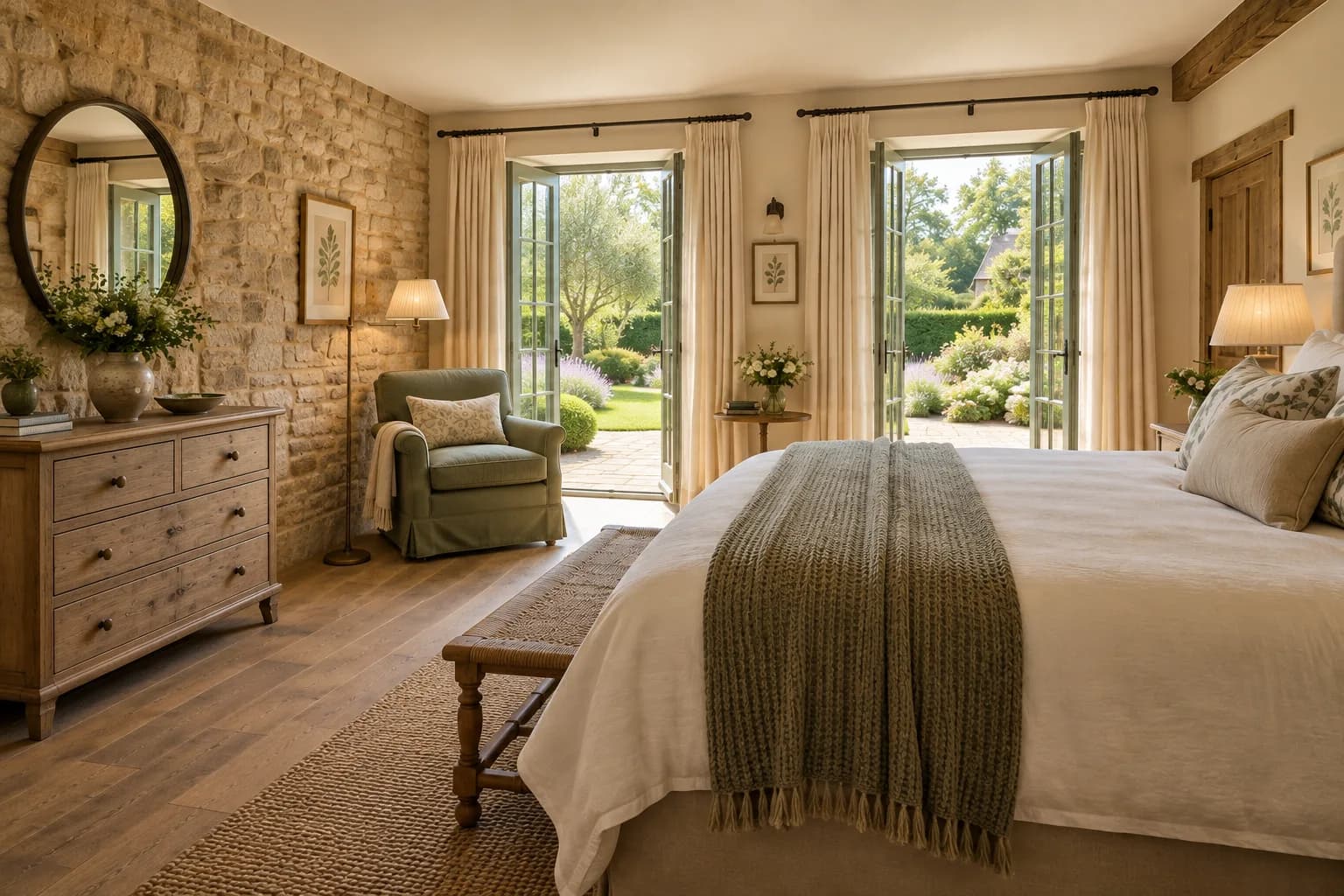 Garden Room: another perspective of the room