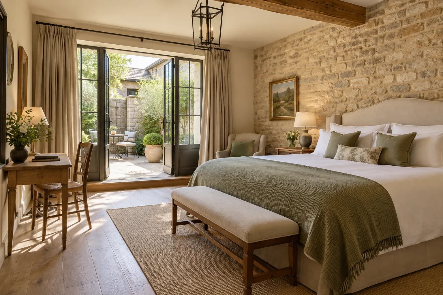Courtyard Room: room overview