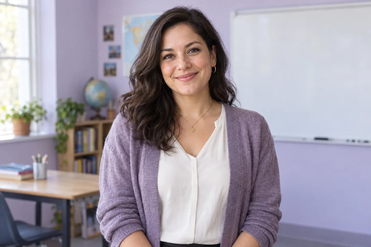 Anna Flores, fictional profile portrait